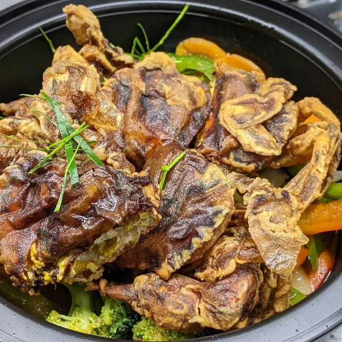 Crispy Soft Shell Crab.