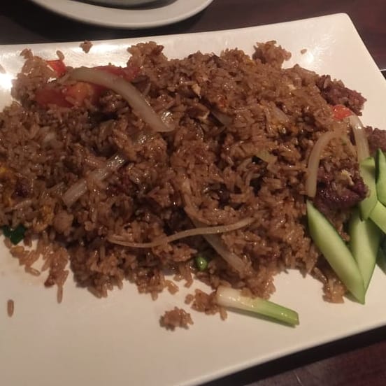 Beef Fried Rice.