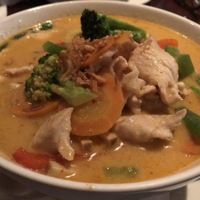 Chicken Curry Noodle Soup.