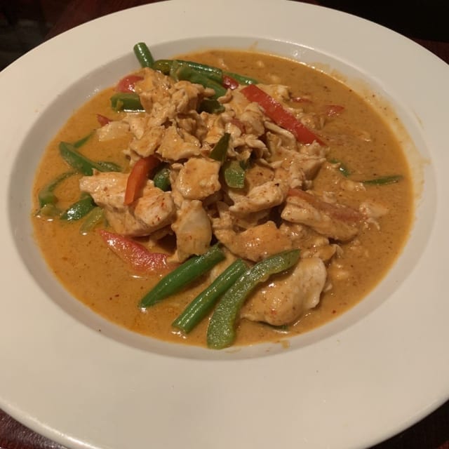 Panang Curry Entree.