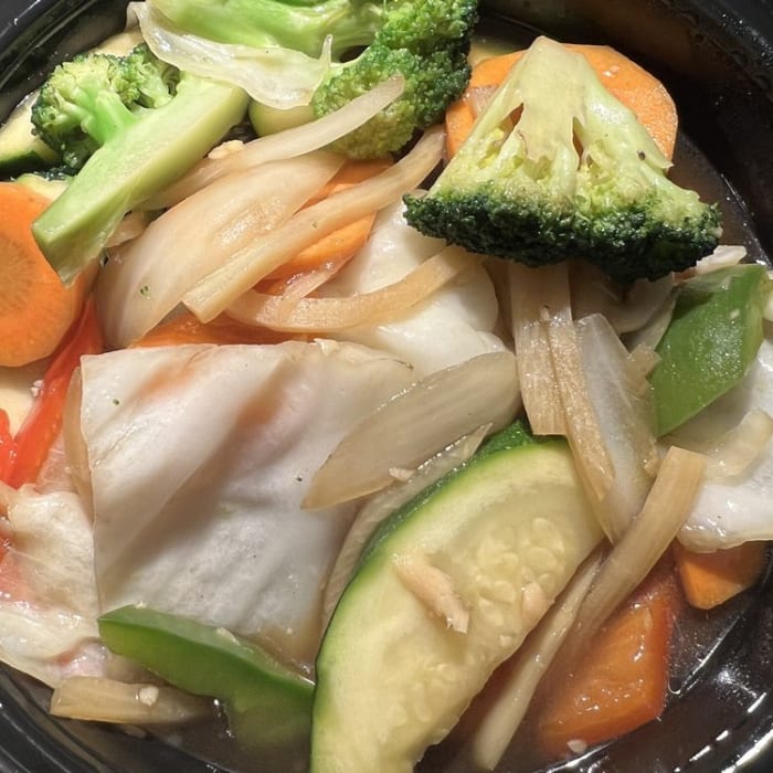 Garlic Sauce Entree.