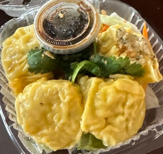 Steamed Thai Dumplings.
