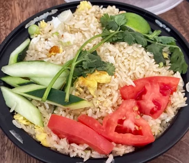 Crab Meat Fried Rice.