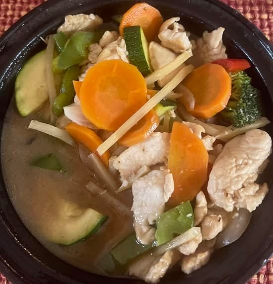 Sauteed Mixed Vegetables Entree.