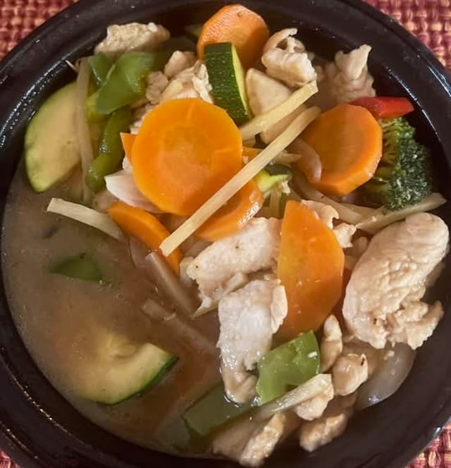 Sauteed Mixed Vegetables Entree.