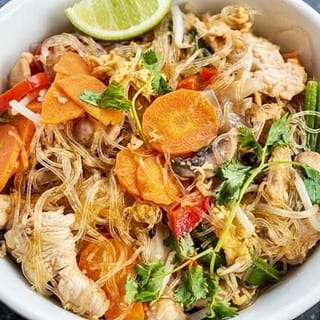 Sauteed Glass Noodles