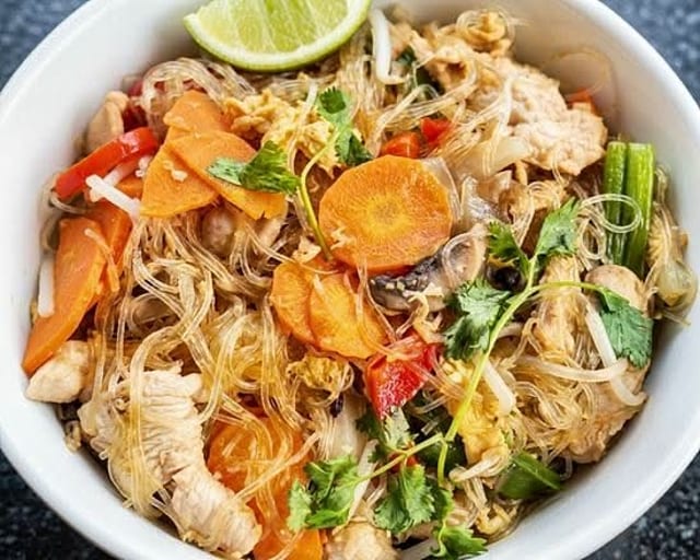 Sauteed Glass Noodles.