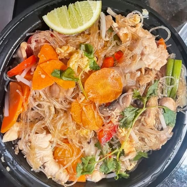 Sauteed Glass Noodles.
